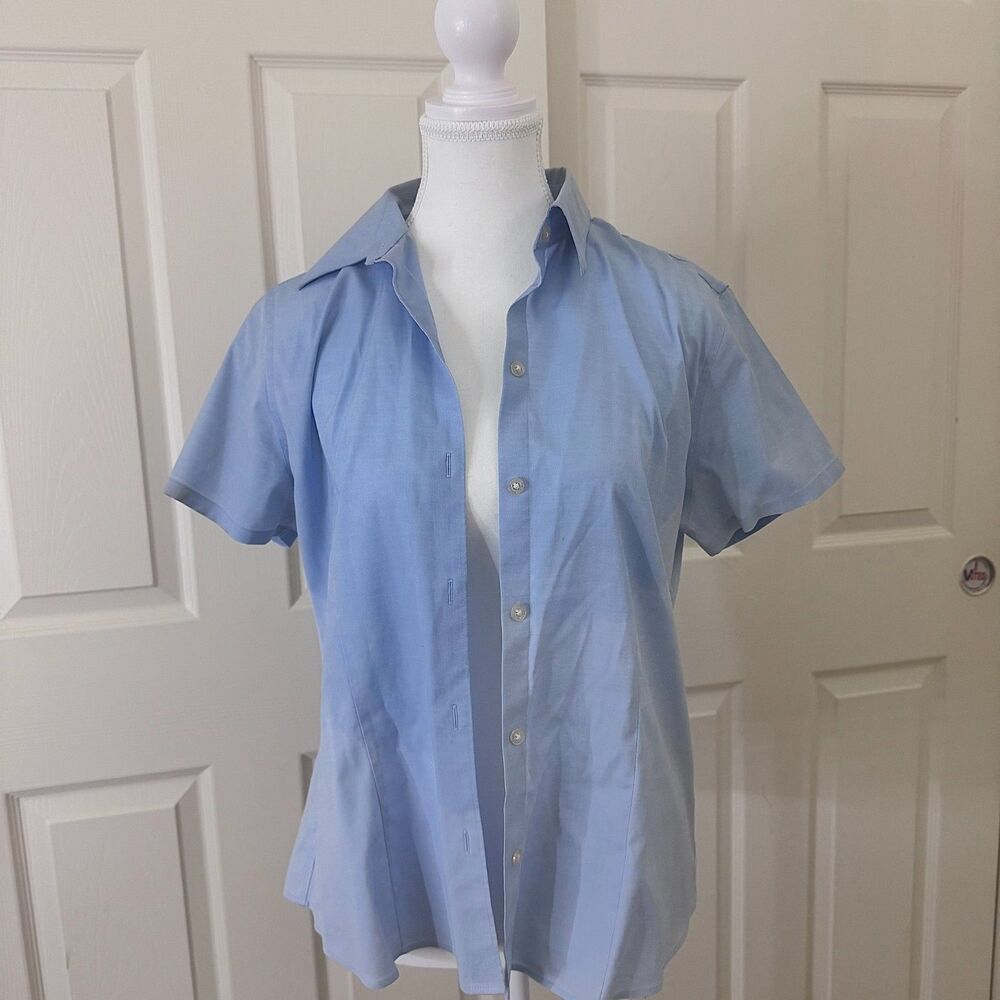 Blue Eddie Bauer Flannel - Size Large
